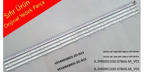 VESTEL 40F8400 – 40F9400 LED Bar, 3 Parça, JL.D40091330-078AS-M_V01